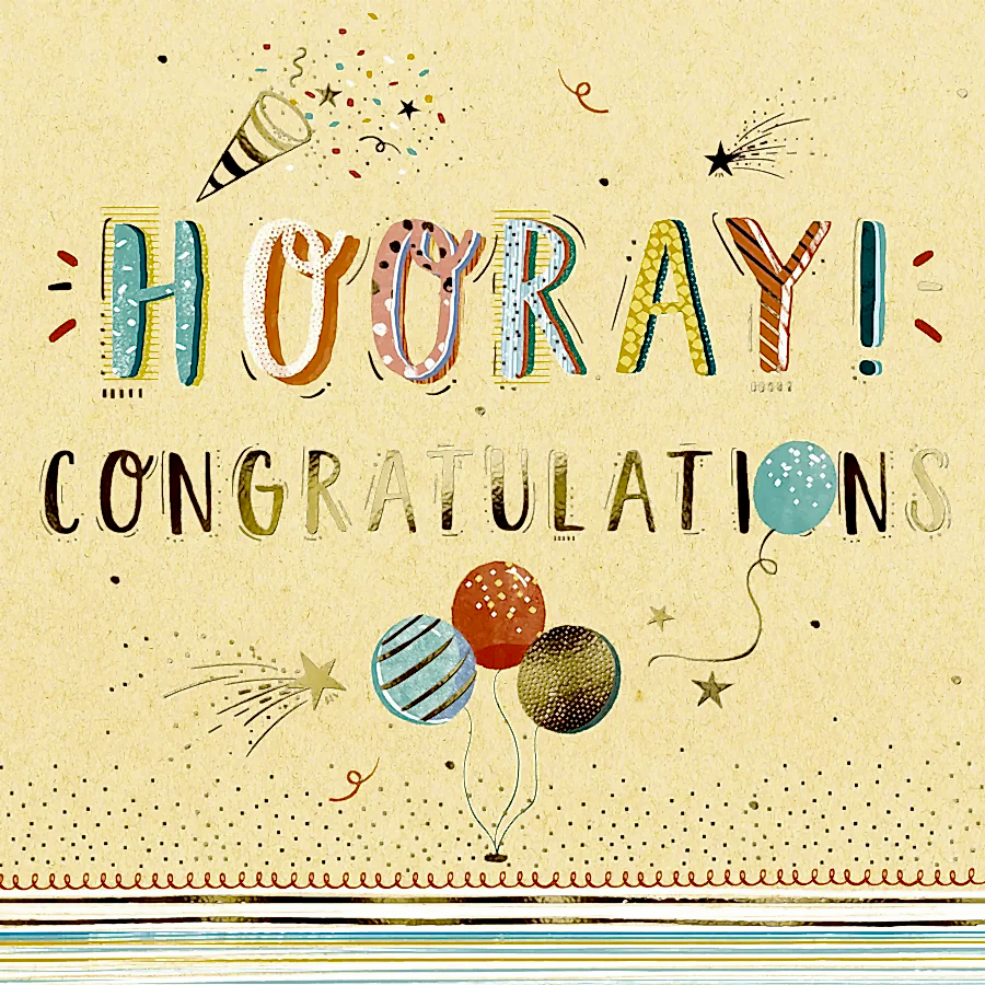 Congratulations Greetings Card