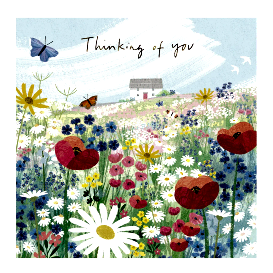Thinking Of You Greetings Card Plants By Post